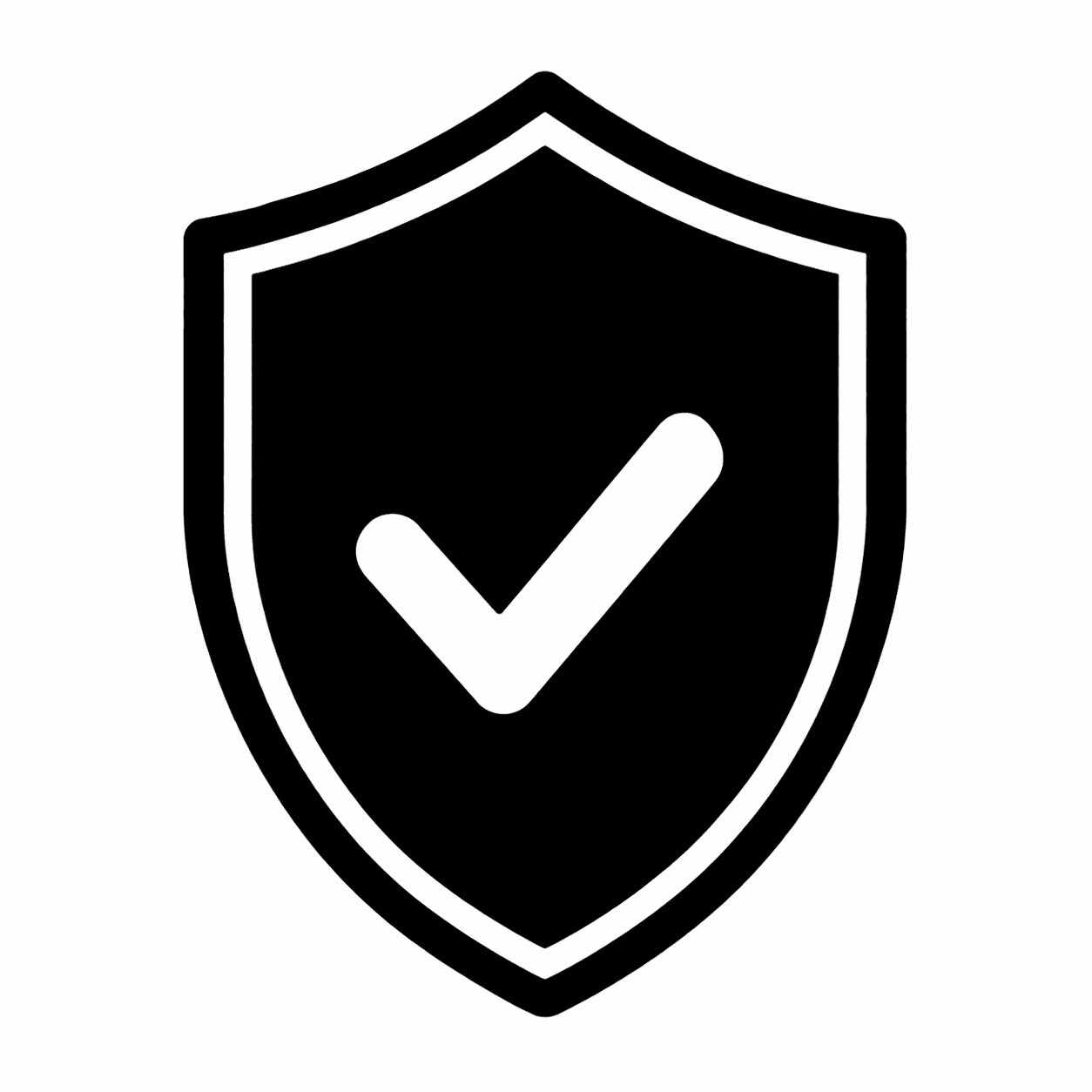 Shield with check mark